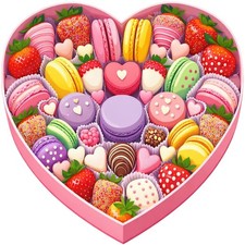 30 etiquetas de dirección personalizadas para caja de dulces de San Valentín