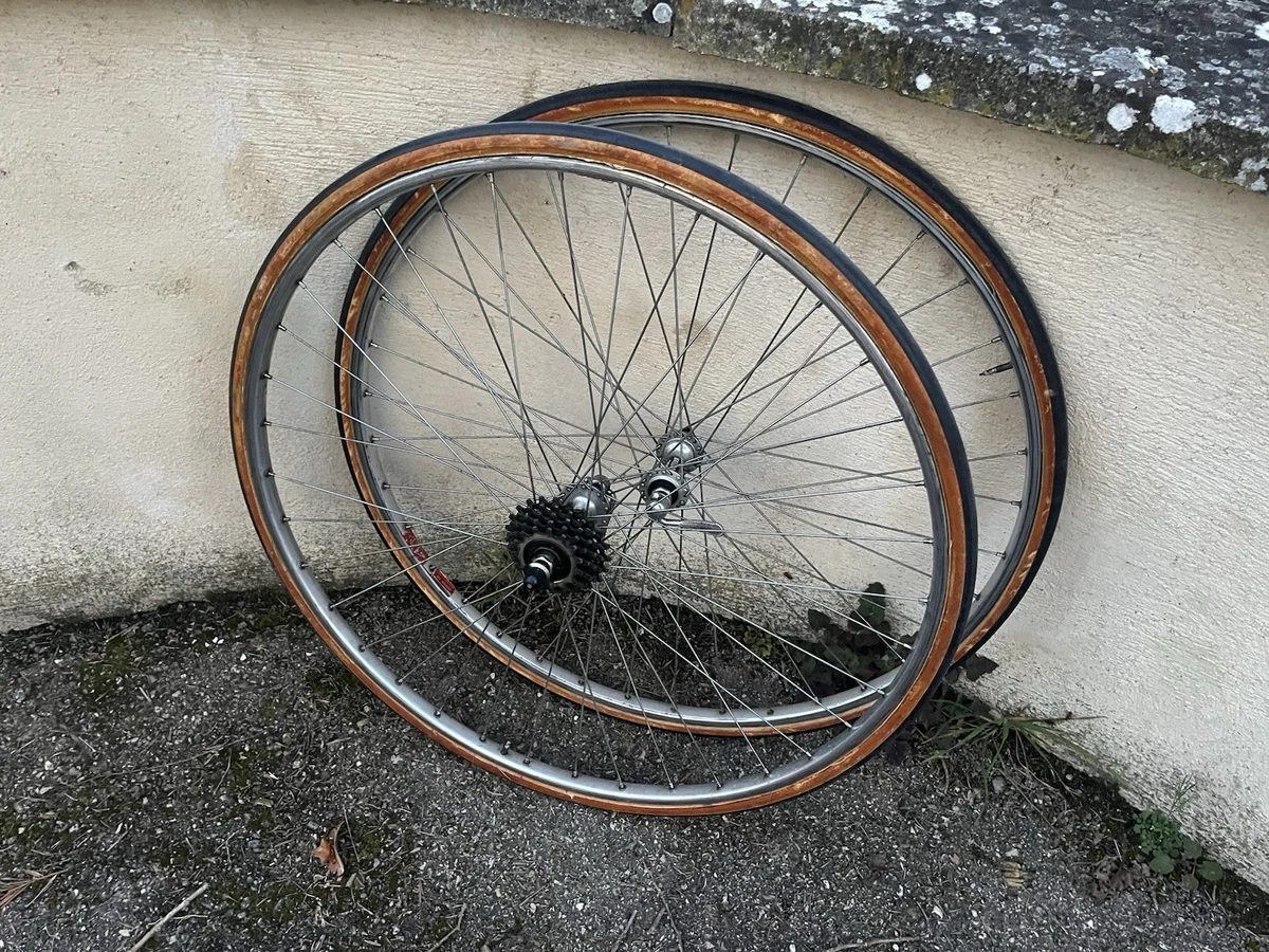 Moyeu Arrière Vélo Maillard France – 36 Trous – Argenté – Pour Roue Libre – Vintage Occasion