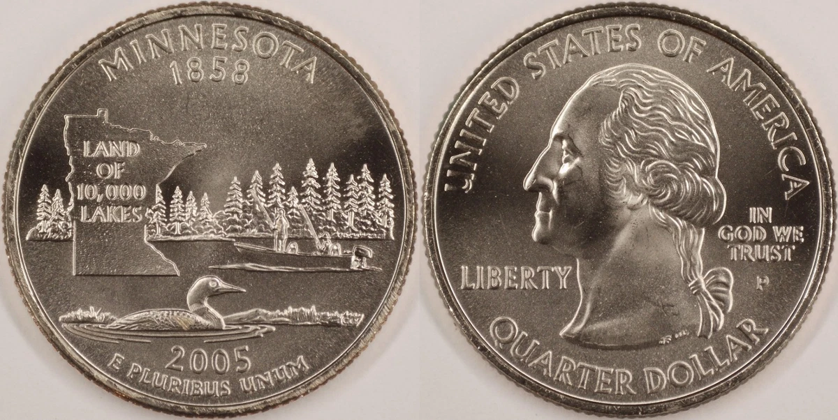 Circulated 2005 Single Coin US State Quarters (1999-2008) for sale