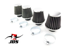 JBS PERFORMANCE 60mm HI FLOW CHROME POD AIR/FILTER UNIVERSAL CLEANER SET OF 4