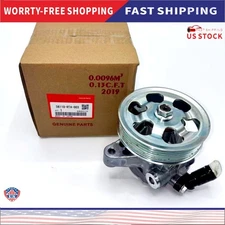 OEM Power Steering Pump w/ Pulley For 2002-2011 Acura Honda CR-V 2.4L