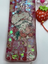 Custom Acrylic Bookmark Charm resin Strawberry Shortcake Inspired 1 Piece 