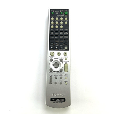 Sony RM-AAL001 Remote Control For Sony STR-DE898 AV System OEM Genuine - TESTED