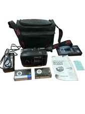 Vintage JVC Camcorder Model GR-AX510U with battery and cassettes