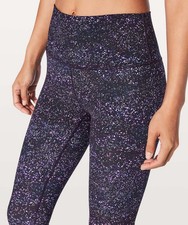 Lululemon Wunder Under Crop Hi-Rise 21" Crystalline Multi Size 4