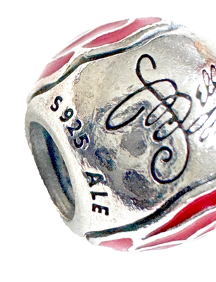 ベル　エンチャンテッド PANDORA Disney BELLE ENCHANTED ROSE Red BEAUTY & THE BEAST Charm