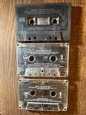 AC/DC Loose Cassette Tape Lot 3 Who Made Who Back in Black Fly on the Wall