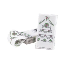 Wedding Cake Swankie Hankie Handkerchief Pack, Party Supplies, 1 Piece