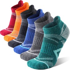 6 Paar Knöchelsocken Merinowolle Wandern Laufen dick...