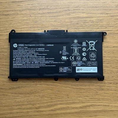 Genuine Original HP HT03XL Rechargeable Li-ion Laptop Battery - Image 1 of 3