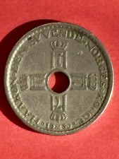 1939 Norway 1 Krone Coin  F/XF Condition 🇳🇴 - KM#385 #M30 