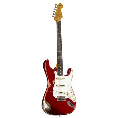 Fender '59 Stratocaster HRL RW Super Faded Aged Candy Apple Red #CZ585864 -