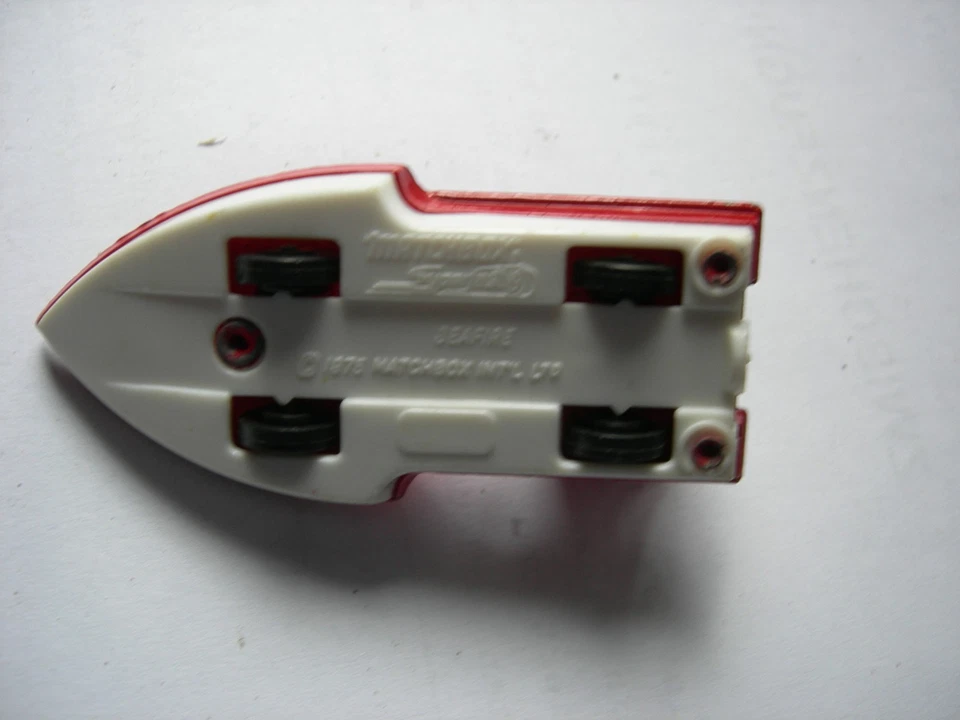 matchbox superfast No.5 Seafire Rot surf raider - 1975 nahezu unbespielt - Bild 4 von 4