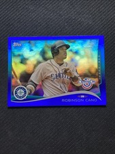 2014 Topps Opening Day Blue Holofoil 795/2014 Robinson Cano #195 d0b