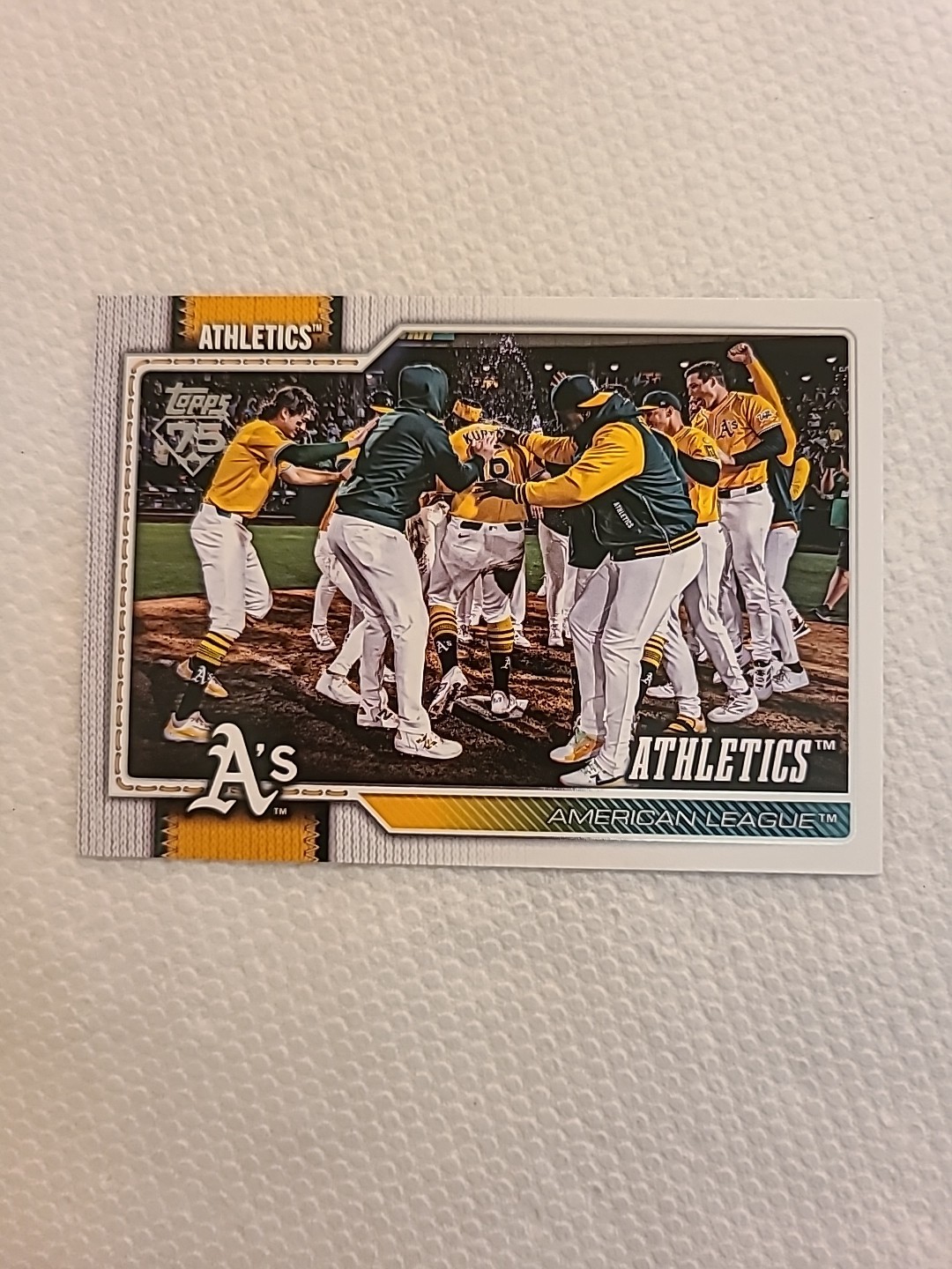 2026 Topps #304 Athletics Baseball Card