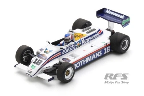 March 821 Raul Boesel Formel 1 Long Beach 1982 1:43 Spark 7175