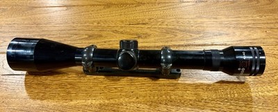 TASCO 643w 4X40 Rifle Scope,  Made In JAPAN. With Mounts. Very Clean View!