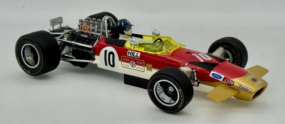 1997 Exoto 1:18 1968 Lotus Ford 49B F1 #10 Graham Hill World F1 Champion NOS NEW - Image 4 of 4