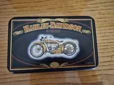 Harley Davidson Limited Edition Collectors Tin with 2 Decks Playing Cards