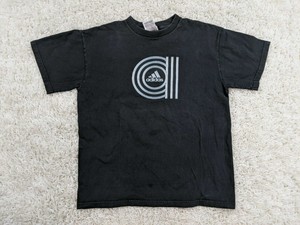 black and silver adidas shirt