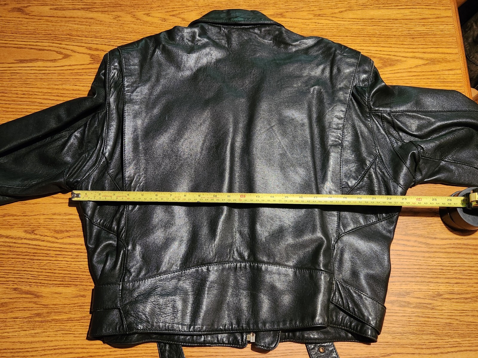 Perfecto Style English Leather "Q" Brand Jacket Sz M Made In England. EUC.