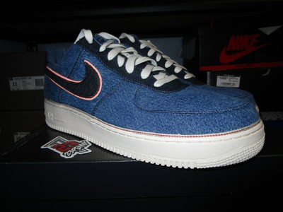 nike air force 1 stonewash blue