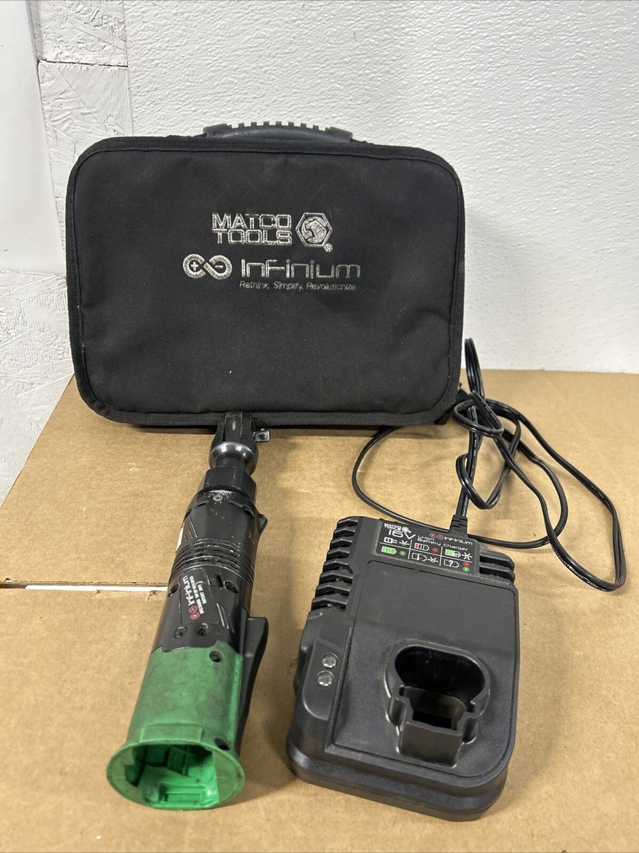 maccho Matco Tools 16V High Speed 3/8” Ratchet/battery Green