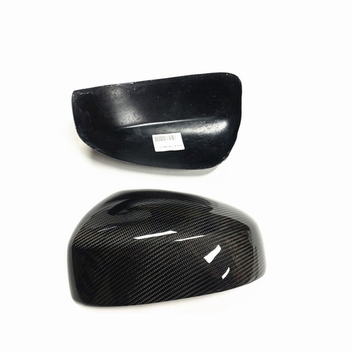 2PCS Black Side Rearview Mirror Cover Add on For Infiniti FX35 EX 2009-2014 2013 - Picture 7 of 8