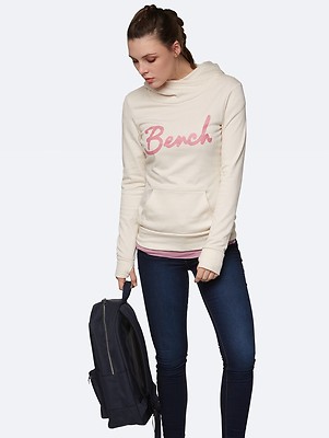 Bench Damen Flecce Hoody mit Logo super weich BLEA 3806  Neuware* Größe wählbar