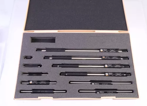 MITUTOYO 167-903 Micrometer Calibration Standard Set 25-275mm ! NEW !