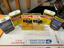 RARE 4-pack Vintage Simoniz Liquid Car Wax 1984 Pontiac Firebird Graphic 1980's