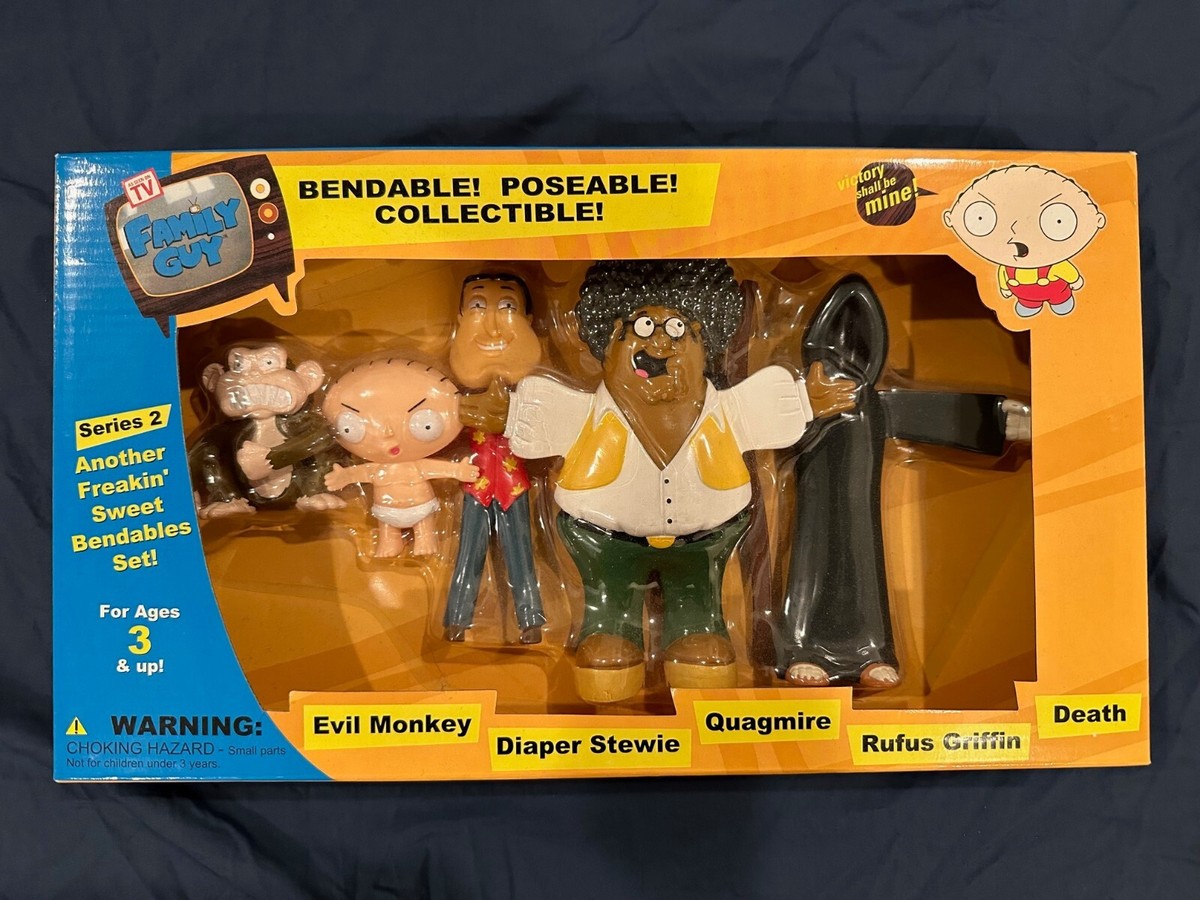 Family Guy Another Freakin' Sweet Bendable Set Series 2