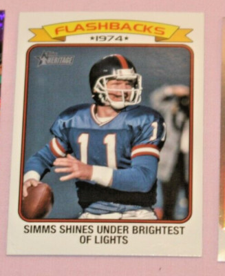 PHIL SIMMS 2024 TOPPS COMPOSITE FLASHBACKS 1974 #FF20 NEW YORK GIANTS