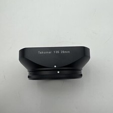 ASAHI PENTAX TAKUMAR 1:35 28mm METAL LENS HOOD NEAR MINT