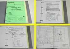 Kalmar EFA20-50 Sigma Pump Regulator PR400 Repair Electrical Wiring Diagrams 1999