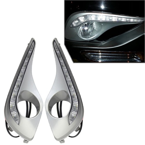LED Daytime Running Light DRL Drive Lamps Fit Toyota Highlander 2012 2013