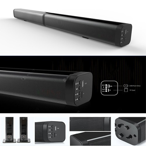 Bluetooth Sound Bar TV Split Soundbar Wired Wireless Home Theater Surround Sound - Picture 11 of 15
