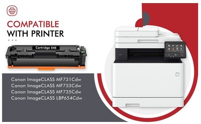 Cannon Laser Printer Toner  046H  5PK:  