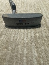 US KIDS GOLF USKG-508 JR RH PUTTER, 25" LONG STEEL SHAFT BLUE GRIP