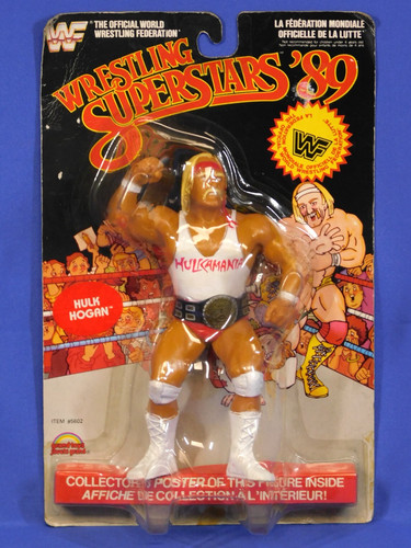 WWF LJN WRESTLING SUPERSTAR BLACK CARD HULK HOGAN ...