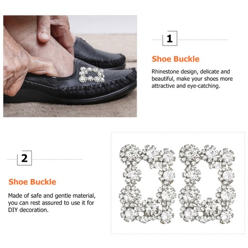 Strasszubehör Fräulein High-End-Strass-Schuhschnalle Strass-Schnalle - Bild 9 von 12
