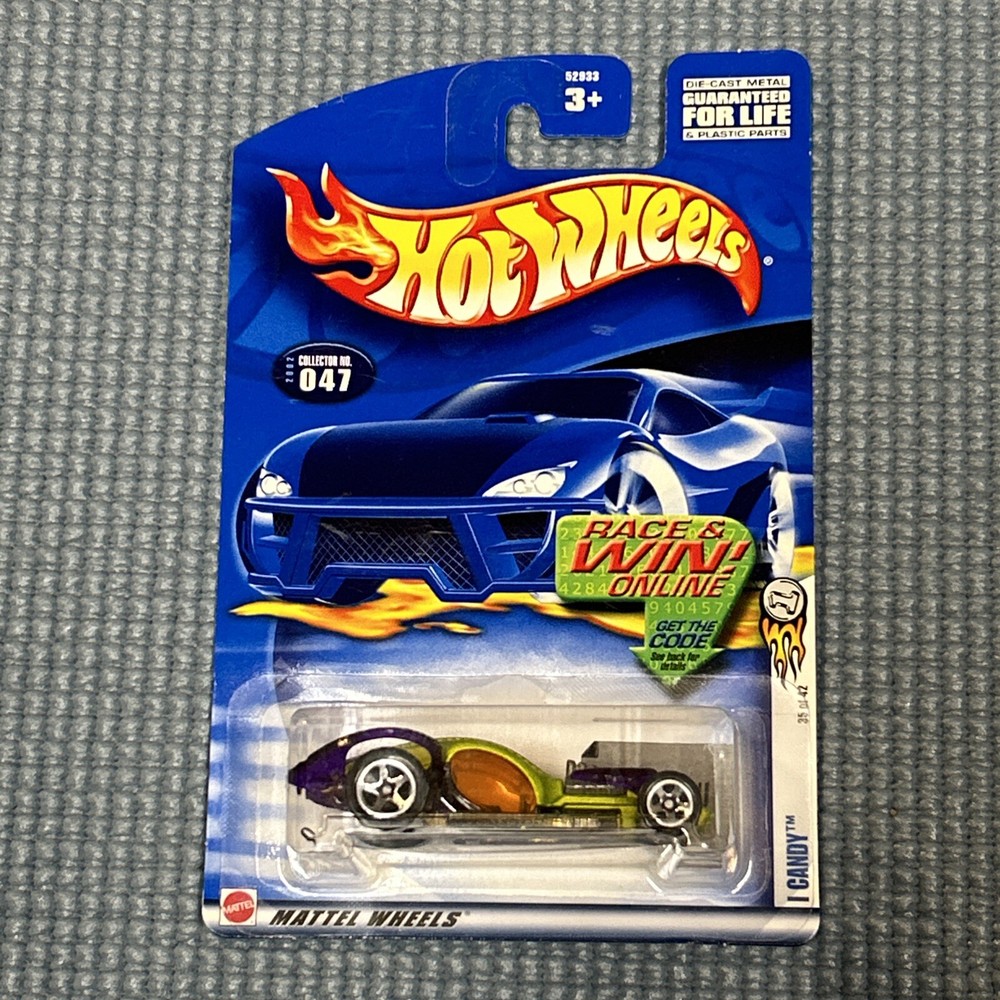 Hot wheels 2002 #047 I Candy NIB
