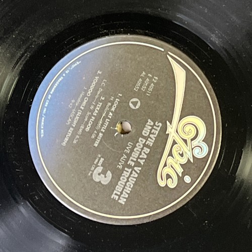 Stevie Ray Vaughan and Double Trouble - Live Alive! Vinyl 1986 E2 40511 Gatefold - Picture 6 of 15