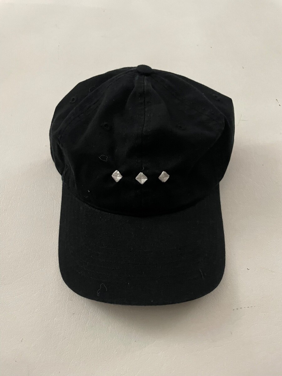 The Weeknd XO Trilogy Embroidered Graphic Black Baseball Cap Hat