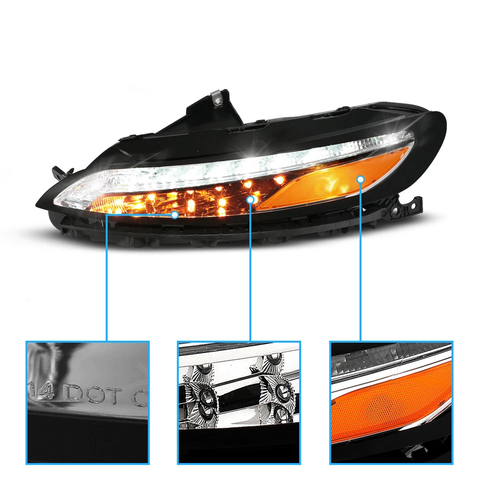 Luces de estacionamiento LED DRL de repuesto para Jeep Cherokee KL 2014-2018 lámparas de señal Foto 4 de 4