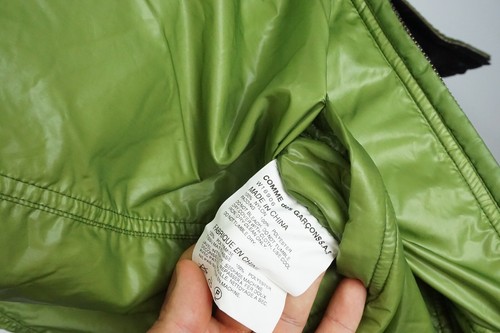 SHIRT Black Green Reversible Vest Sz 