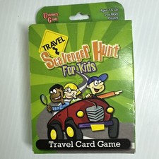 Travel Scavenger Hunt for Kids Card Game 54 cards Ages 7  Up NEW in Box