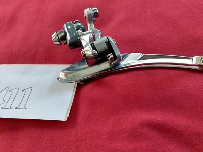 Dérailleur Avant Shimano 600 Tri Color FD-6401, Vintage, Montage Brasé, 8 Vitesses, 90g