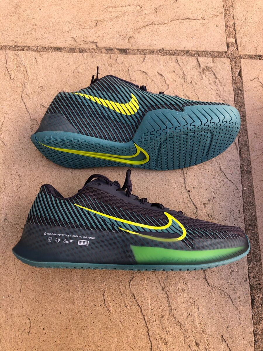Nike Zoom Vapor 11 HC Hardcourt Tennis Shoes Gridiron DR6966 Nike Zoom Vapor 11 HC Hardcourt Tennis Shoes Gridiron DR6966