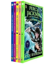 Percy Jackson Graphic Novels 1-5 Books Collection Set The Lightning Thief Sea of